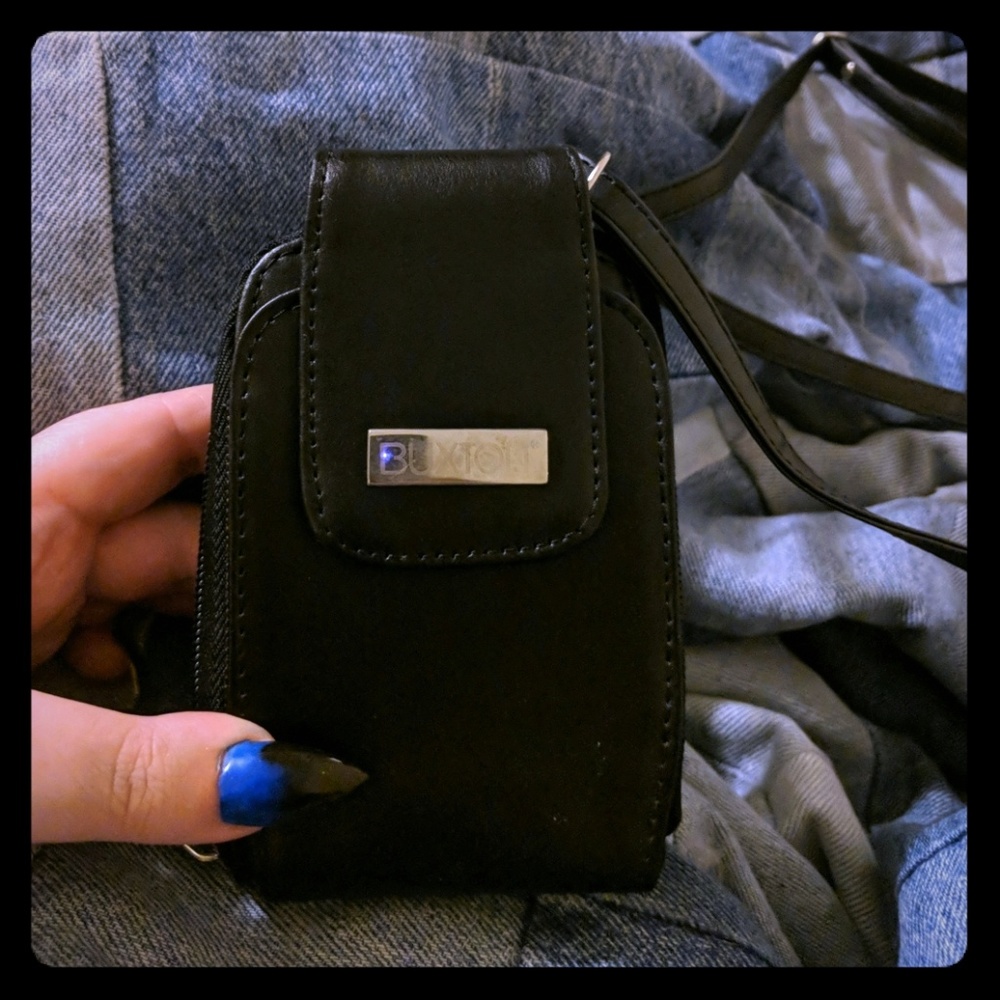 Buxton wallet and phone case